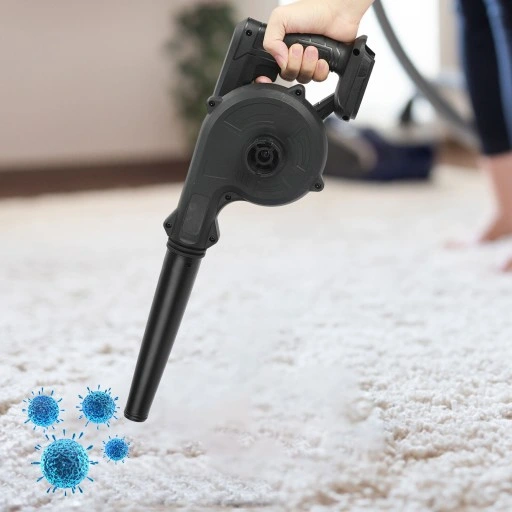 18V ELEKTRYCZNA MINI DMUCHAWA, WYDAJNA,BEZPRZEWODOWA DMUCHAWA DO LIŚCI