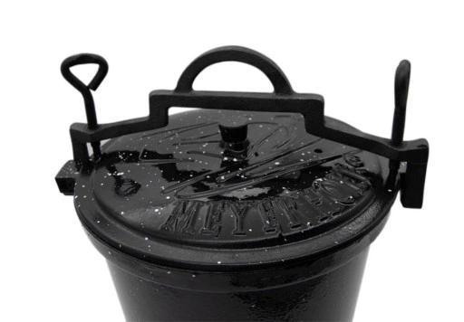 Kociołek żeliwny EMALIOWANY Meyerhoff MARMUREK 10l