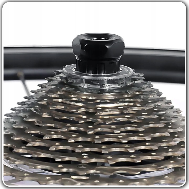 ZESTAW NARZĘDZI ROWEROWYCH KLUCZE KORBY DO ROWERU SKUWACZ BACIK 6 ELEMENTÓW