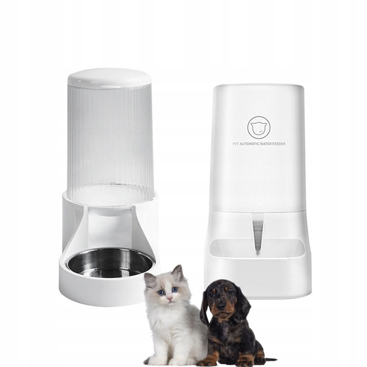 INTELIGENTNY Podajnik WODY i KARMY DOZOWNIK dla kota psa ZESTAW 22-2 miska