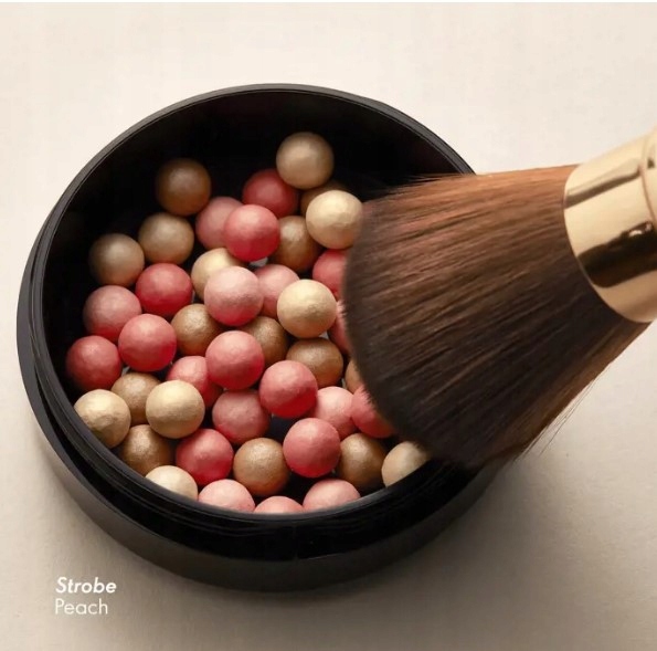 ORIFLAME Puder z serum w perełkach Giordani Gold STROBE PEACH