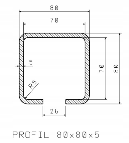 WÓZEK WÓZKI ROLKI DO BRAMY PRZESUWNEJ 80x80 ZESTAW DO SZYNY 80 ROLKA