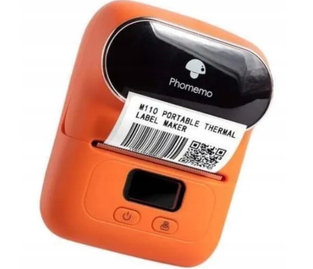 Phomemo M110 termiczna drukarka etykiet termicznych z Bluetooth Android IOS