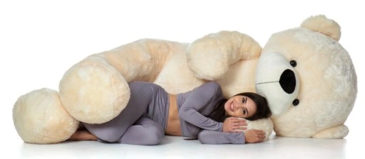 Duży miś pluszowy 200 cm trzy kolory maskotka