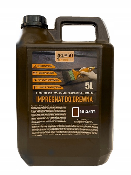 IMPREGNAT farba do drewna PALISANDER 5l