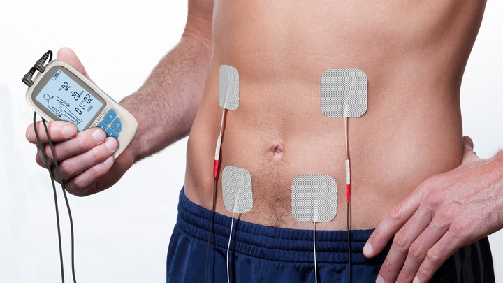 Elektrostymulator mięśni nerwów TENS EMS MASS 73 PROGRAMY 40 POZIOMÓW