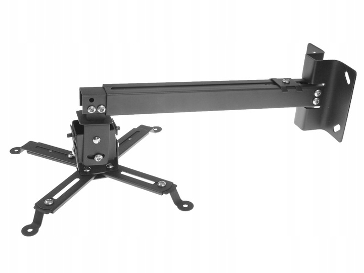 UCHWYT WIESZAK DO PROJEKTORA RZUTNIKA 3W1 SUFITOWY ŚCIENNY TELESKOPOWY