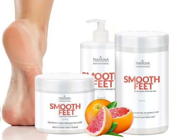 Farmona Grejpfrutowy peeling solny do stóp 600g