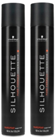 Schwarzkopf Silhouette Super Hold Bardzo mocny lakier do włosów 750ml