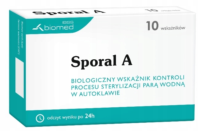 SPORAL A WSKAŹNIKI BIOLOGICZNE DO KONTROLI STERYLIZACJI DO AUTOKLAWU