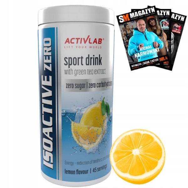 ACTIVLAB ISOACTIVE ZERO 225g ELEKTROLITY BEZ CUKRU