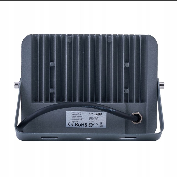 Naświetlacz LED Halogen Lampa Slim LED 50W 5500lm IP65 PREMIUM