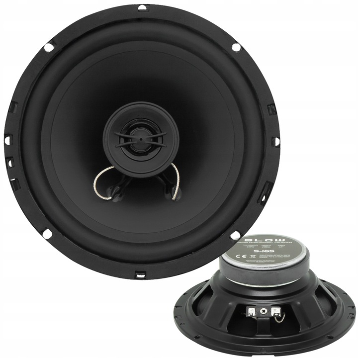MOCNY GŁOŚNIK SAMOCHODOWY DWUDROŻNY BLOW S-165 150W 165MM 16,5cm