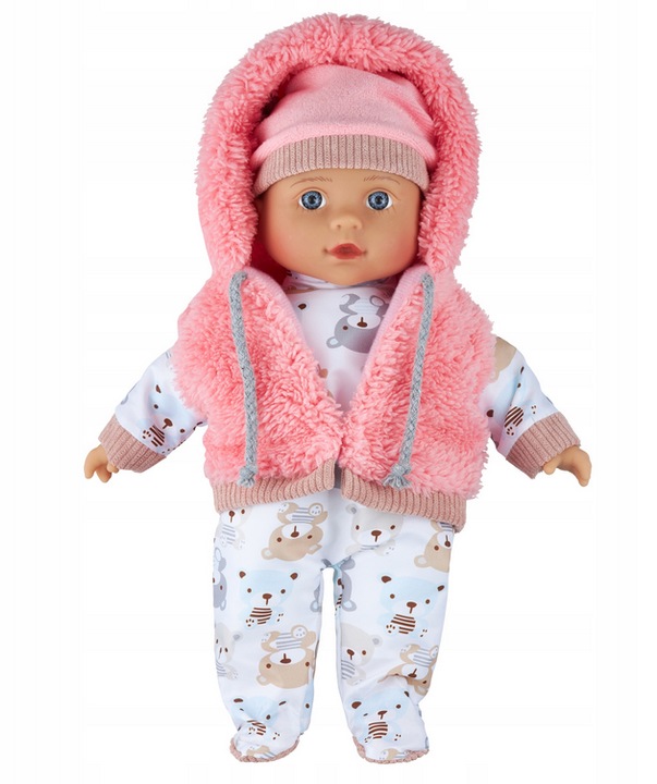 Lalka bobas jak żywa mówi interaktywna śpiewa uczy bajki 2 języki duża