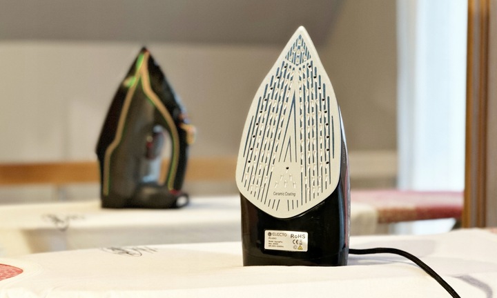 ŻELAZKO 3000W PAROWE CERAMICZNE STRAŻAK 10w1 INNOWACJA STRAŻAK ANTI-DRIP