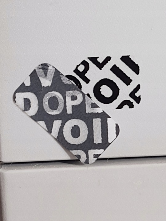 Plomba czarna void total transfer fi 15 mm 500 szt