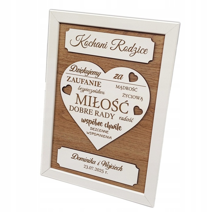 Prezent PODZIĘKOWANIE DLA RODZICÓW MAMY TATY ŚLUB dla Babci Dziadka