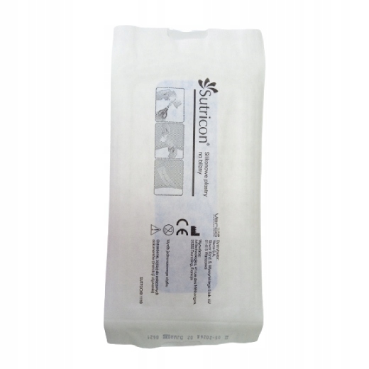 Sutricon silikonowe plastry do leczenia blizn 3x10 cm 5 plastrów