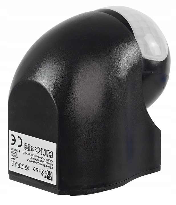 ŚCIENNY CZUJNIK RUCHU ZMIERZCHU PIR ZEWNĘTRZNY LED NATYNKOWY CZUJKA