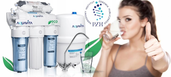 Filtr Wody pod Zlew Osmoza Odwrócona RO7 AQUA VITA - Jonizator +