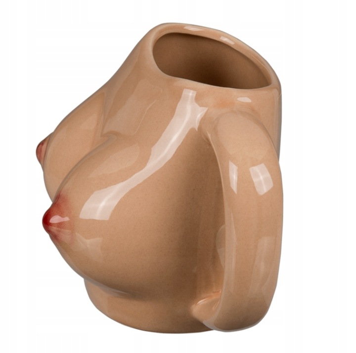 Kubek Ceramiczny - Piersi, Super Kubek Cycki! - Śmieszny Prezent