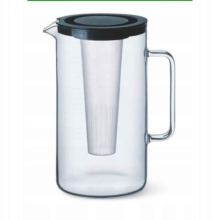 DZBANEK 2,5L duży z zaparzaczem do herbaty oraz wkładem do lodu do ICE TEA