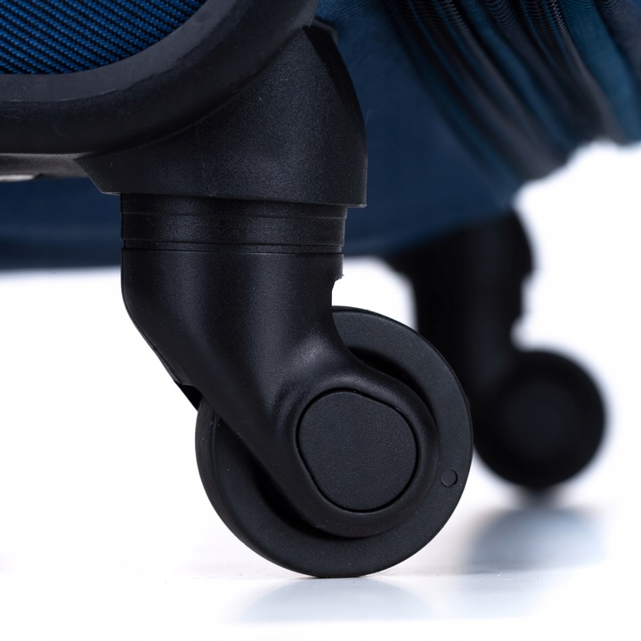 Walizka podróżna ŚREDNIA bagaż na kółkach miękka pojemna materiałowa KOLORY