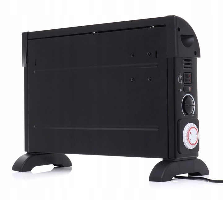 Grzejnik elektryczny konwektorowy Mocny z termostatem Turbo Timer