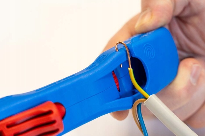 Ściągacz izolacji do kabli płaskich i okrągłych WEICON / MADE IN