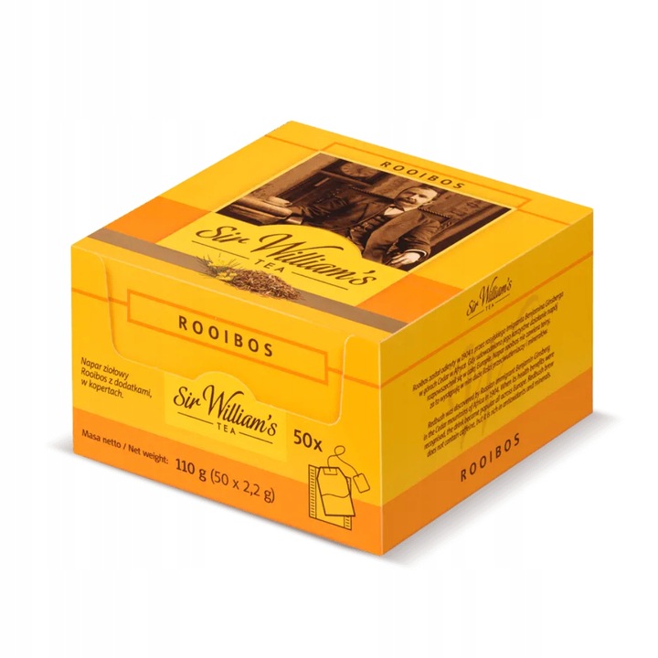 Herbata ziołowa Sir Williams Tea Rooibos 50x2,2g