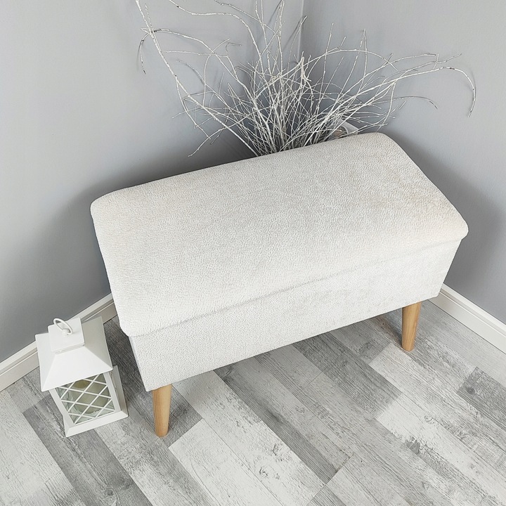 PUFA OTWIERANA SCHOWEK 70 cm Z POJEMNIKIEM KUFER ŁAWKA SIEDZISKO