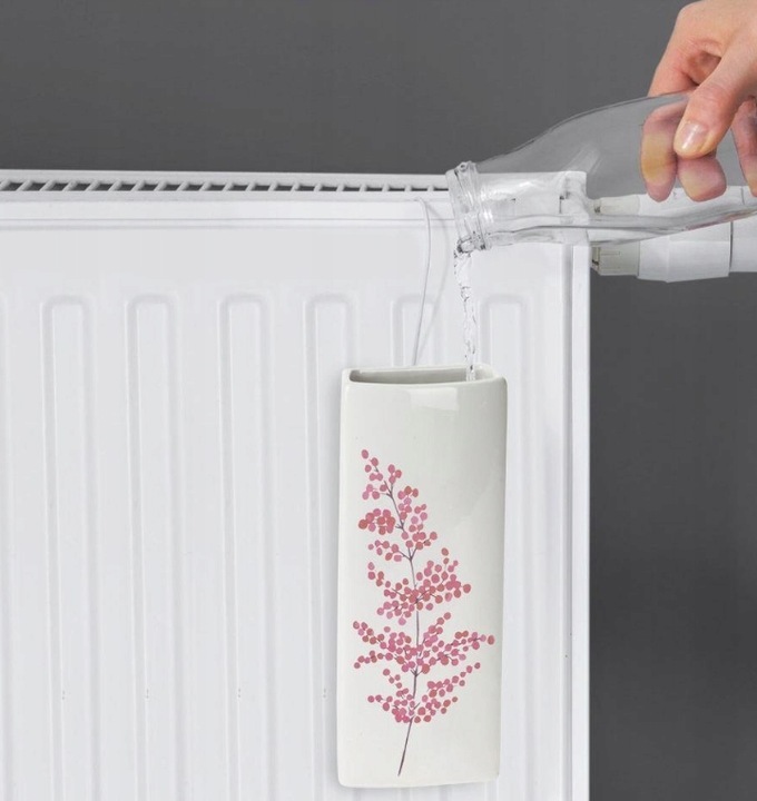 4x Nawilżacz POWIETRZA na grzejnik kaloryfer ceramiczny pojemnik na