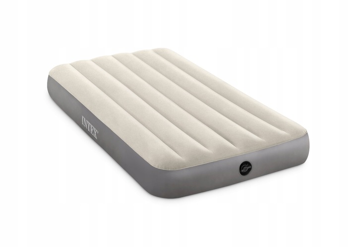 MATERAC DMUCHANY WELUROWY 191x99x25 INTEX 64101