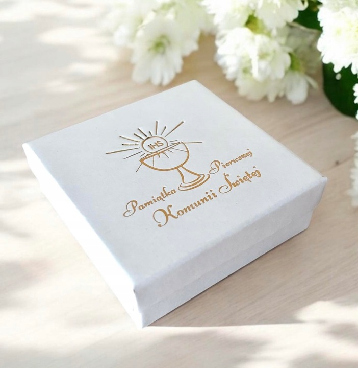 Pamiątka komunii, chrztu bransoletka grawer Aniołek Serce TWÓJ TEKST