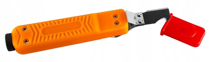 Ściągacz izolacji z hakiem nóż elektryka 180mm 01-547 NEO TOOLS