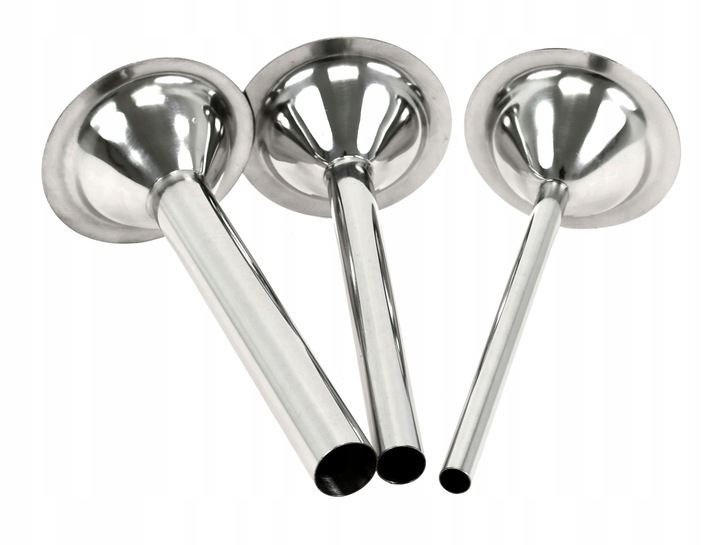 Zestaw LEJKÓW Maszynki nr 32 do Nadziewania Kiełbasy LEJKI 3x Lejek