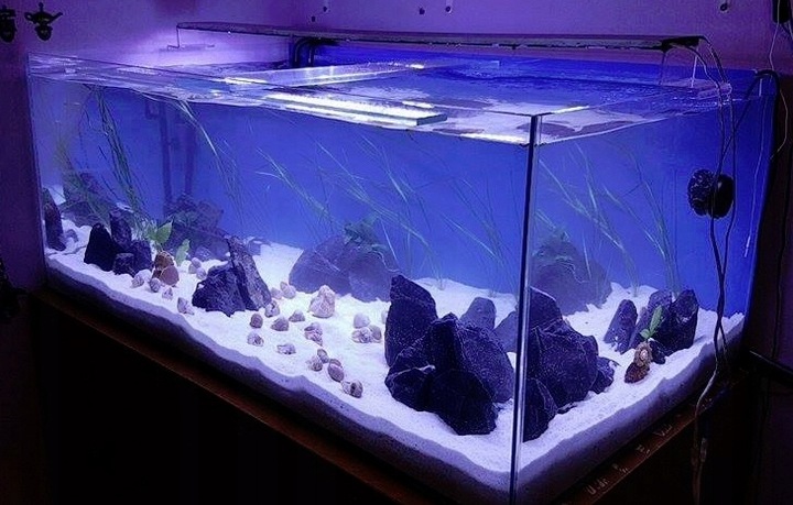 Biały drobny piasek kwarcowy do akwarium 25 KG