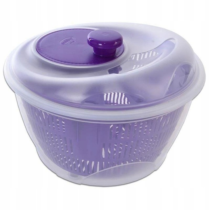 WIRÓWKA SUSZARKA CEDZAK DO SAŁATY WARZYW OWOCÓW 5L KOSZYK KOLORY JAKOŚĆ