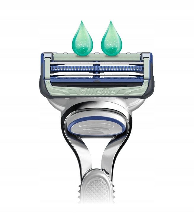 Gillette SkinGuard Sensitive 12 wkłady +Rączka GRATIS