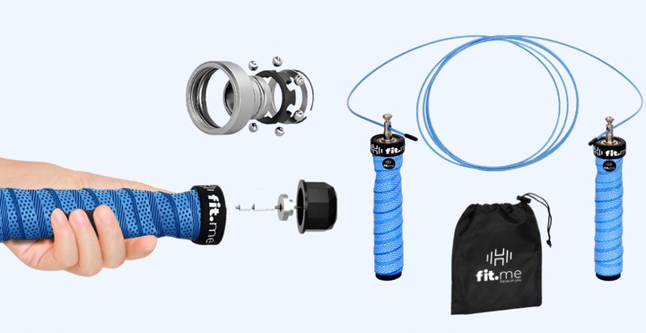 SKAKANKA BOKSERSKA Z OBCIĄŻENIEM OBROTOWYMI GŁOWICAMI REGULOWANA WYTRZYMAŁA