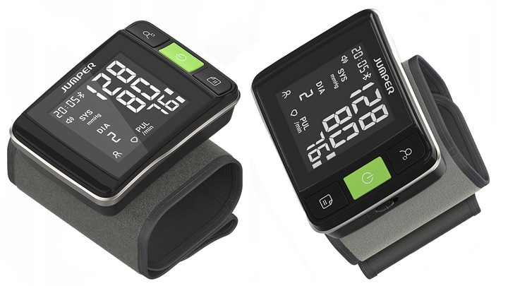 MEDYCZNY Ciśnieniomierz NADGARSTKOWY Jumper HWA11 MÓWI PO POLSKU Aplikacja