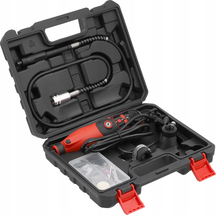 MINI SZLIFIERKA 3,2mm SIECIOWA 130W 83el. REGULACJA PRĘDKOŚCI YATO