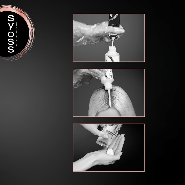 Syoss Farba do Włosów Trwała Permanent Color 1-1 Czerń 2 szt.