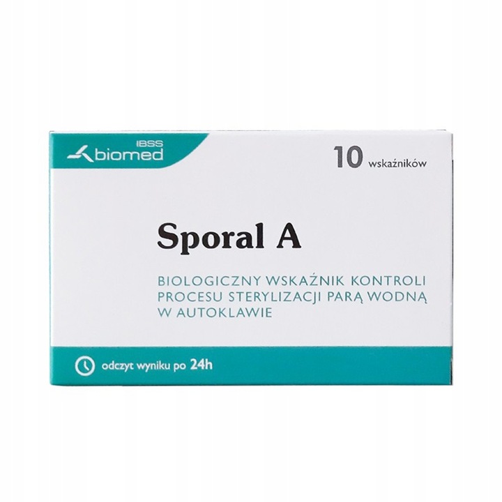 SPORAL A Test biologiczny do autoklawu opakowanie 5 szt