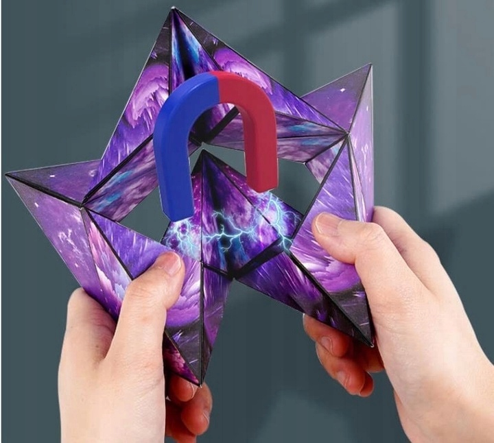 Fidget Cube Antystresowa Kostka Magnetyczna Puzzle Dla Dzieci I Dorosłych