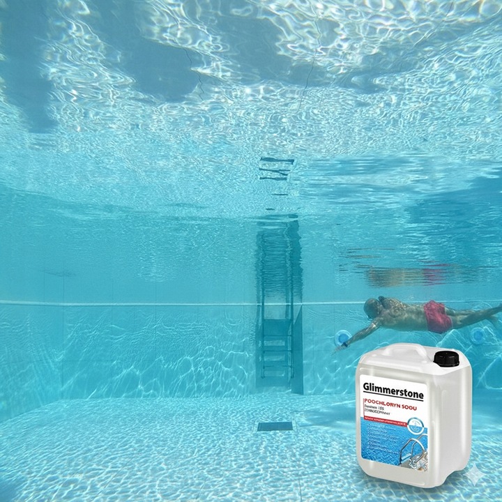 PODCHLORYN SODU STABILIZOWANY 15% CHLOR W PŁYNIE DO BASENU STUDNI 25kg