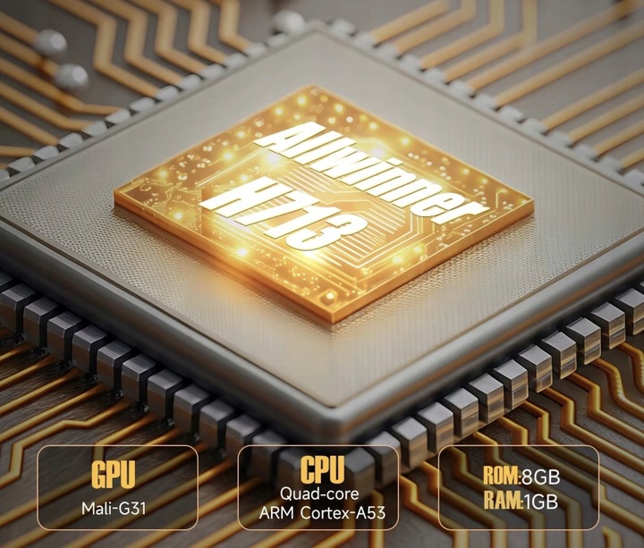 PROJEKTOR SMART MAGCUBIC L018 4K 1080p ANDROID LED TV WiFi GŁOŚNIK BT