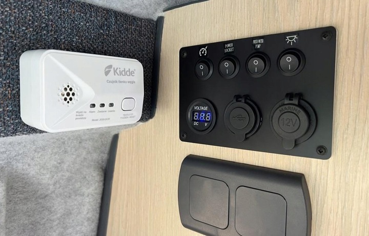 CERTYFIKOWANY CZUJNIK CZADU Kidde 2030-DCR DETEKTOR TLENKU WĘGLA NA