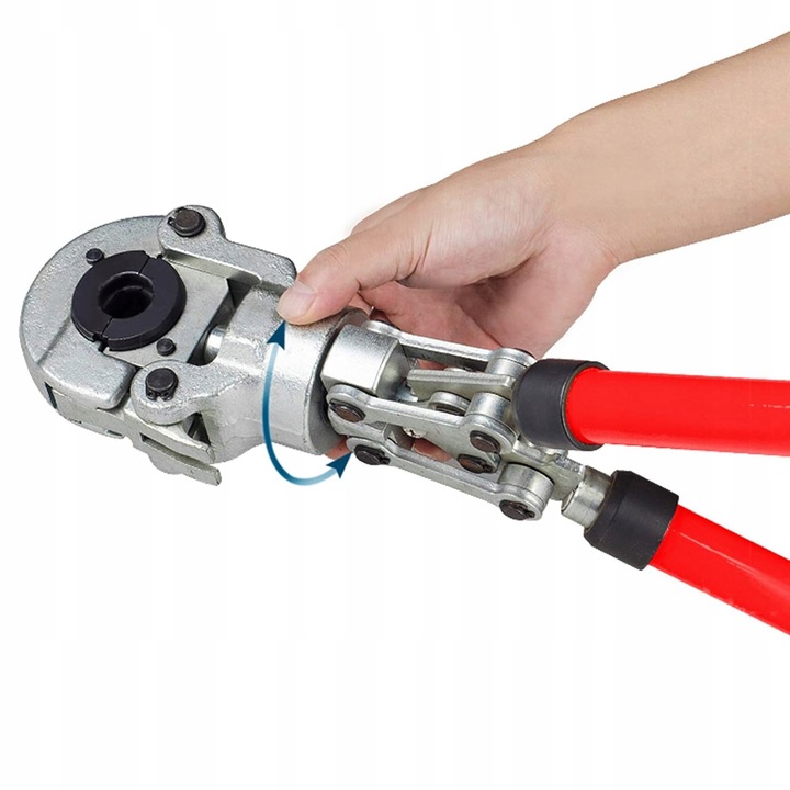 ZACISKARKA DO RUR PEX-AL-PEX PRASA RĘCZNA 16 20 26 32 8 MATRYC TYP U V M TH