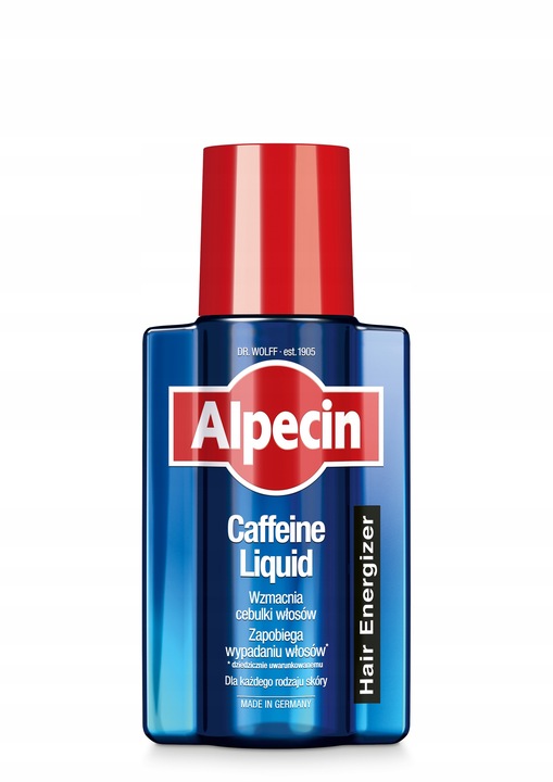 ALPECIN Coffein Liquid 200ml – Tonik Przeciw Wypadaniu Włosów!